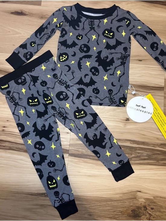 Little Sleepies Other - Little Sleepies Glowing Ghouls 2 Piece NWT